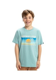 Resim Quıksılver Quiksilver Ev Sun Faded Yth Erkek Çocuk Mavi Tişört 18289 Çok Renkli 