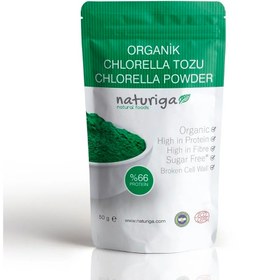 Resim NATURİGA Organik Klorella Tozu 100g 