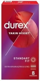 Resim Durex Yakın Hisset 8li Prezervatif 