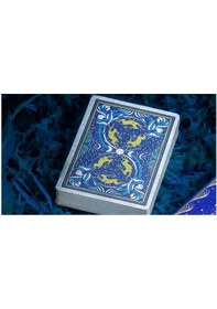 Resim Cartamundi Under The Moon Midnight Blue Premium Oyun Kağıdı Limited Edition Koleksiyonluk İskambil Kartları 