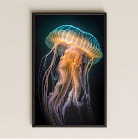 Resim Denizanası Temalı Pleksi Tablo 