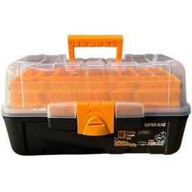 Resim Süper Bag Şeffaf Balıkçı Takım Çantası - Asr5038 