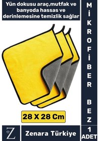 Resim Yüksek Kaliteli Araba Mutfak Banyo Lavabo Yıkama Temizleme Hassas Derin Temizlik Yün Mikrofiber Bez 
