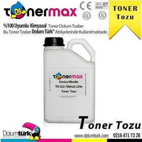Resim Minolta Tn-322 / Bizhub 224E / 284E / 364E Toner Tozu 450Gr. 
