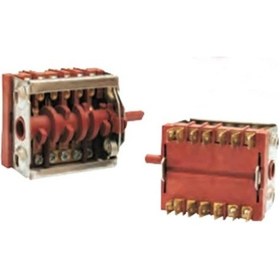 Resim Ferre Uyumlu Ankastre Fırın Çevirmeli Polyemit Anahtarı 7 Soketli Rth-6 - 421863899 