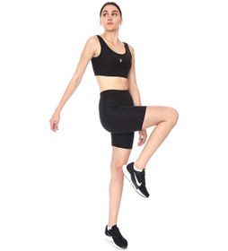 Resim Sportive Spo-regular Bra Kadın Siyah Günlük Stil Sporcu Sütyeni 712100-syh 