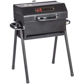 Resim Igrıll Barbekü Cube 402 Mm Kömürlü Mangal Siyah 