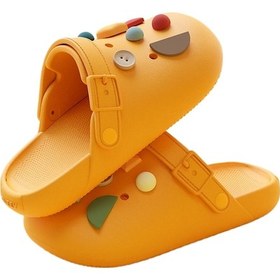 Resim Birkenstock Unisex Düğmeli Terlik Zencefil 