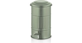 Resim Yumuşak Yeşil Çöp Kovası, Banyo Için 5 Litre, Şık ve Pratik Tasarım 