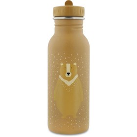 Resim Trixie Mr. Bear 500 ML Paslanmaz Çelik Suluk - Pipetsiz Su Matarası - Su Şişesi 