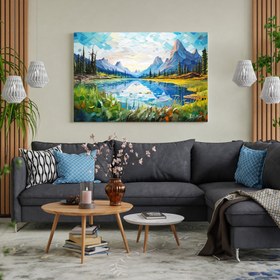 Resim Panoramik Manzara - 90x60 