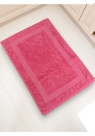 Resim Banyo Ayak Havlusu Yüksek Kalite 50 X 80 Cm Turuncu 