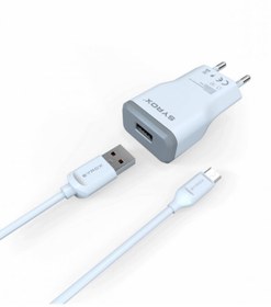 Resim EU-39-Teknosa Preo P1 Uyumlu Mikro Usb Girişli 2.0 Amper Şarj Aleti+Kablo Şarj Cihazı - j15 