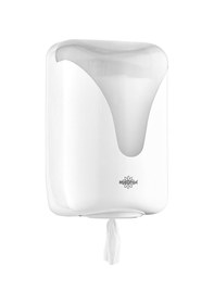 Resim Rulopak Elite İçten Çekmeli Perforeli Havlu Dispenseri - Beyaz 