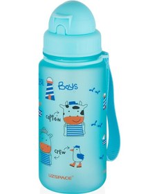 Resim Uzspace 3024 400Ml Okyanus Mavisi Desenli Yeni Seri Su Matarası 