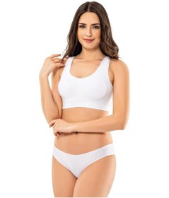Resim Modinn 1215 Kadın Pedli Kalın Askılı Büstiyer 
