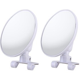 Resim Sones 2 Adet Araba Orta Boy Dikiz Aynası Kör Nokta Yan Yardımcı Ayna Beyaz 