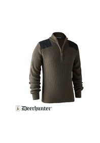 Resim Deerhunter Rogaland Yarım Fermuarlı Kahve Kazak 2xl Kahverengi 