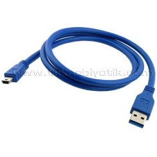 Resim Dark 50cm USB 3.0 Mini USB Şarj / Harici Disk Kutusu Kablosu (DK-CB-USB3MINI) 