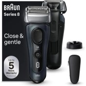 Resim Braun Series 8 Elektrikli Tıraş Makinesi, Şarj Standı, Islak ve Kuru, 8513S, Gri 