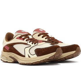 Resim Derimod Studio Kadın Bej Bağcıklı Kalın Tabanlı Sneaker - Bej / 