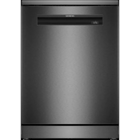 Resim Siemens SN15EC00NT Solo Bulaşık Makinesi 6 Programlı Siyah Çelik 