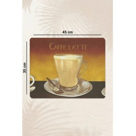 Resim Valerine Life Kahve Makinesi Matı Sıvı Geçirmez Kaymaz Yıkanır Çaycı Çay Espresso Makinesi Pad 35X45CM 27250211 