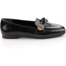 Resim Bambi Siyah Kadın Loafer Ayakkabı K01641022442 Siyah 