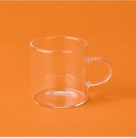 Resim Delii Glassware 6'lı Kahve Fincanı - Şeffaf Çok Renkli 