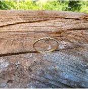 Resim Elis Burma Telli Taşsız Evlilik Alyansı- Modern Tasarım Minimal 1 552950049 