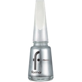 Resim Flormar Pearly - Sedefli Oje No: PL390 Stylish Silver 