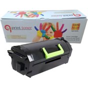Resim QPRİNT TONER COMPATİBLE TONER Lexmark MS821 15K Çipli Muadil Toner MS725 MS823 MS822 MS825 MX721 MX722 MX822 MX826 