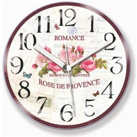 Resim Bombe Camlı Buzdolabı Mıknatıslı Ve Duvara Asılabilen Saat (64903057) Çok Renkli 