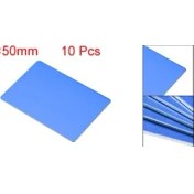 Resim Mingjin Shop 1 Mavi Stil 88X53X1MM Dıy Lazer Baskı Gravür Mavi Için Uxcell Boş Metal Kart Eloksallı Alüminyum Plaka (Yurt Dışından) 