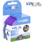 Resim VZN Sport Tape Mor Renk Kinezyo Sporcu Bandı Kinesyo Bandı 5 Metre X 5 Cm 