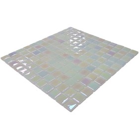 Resim MozaiKristaL Mutfak Tezgah Arası Ve Tüm Yüzeyler Için 25x25x5 H. Beyaz Cam Mozaik ( 5 File = 0.5 M2 Fiyatıdır ) 