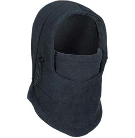 Resim Motosiklet Tam Yüz Maskesi Balaklava Koyu Gri 3 