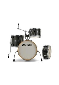 Resim Sonor Aqx Jazz 4-parça Akustik Davul Seti Black Midnight Sparkle 