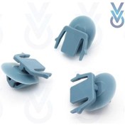 Resim X-trail T31 Kapı Kalıplama Şeritleri 10x - Trim Klips Bağlantı Aksesuarları B 