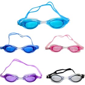 Resim MCM Group Silikon Yüzücü Gözlüğü Şeffaf Taşıma Çantalı + Kulaklık Hediye - RH7100 (Lisinya) 