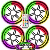 Resim Pixel Ledli 16cm Hoparlör Kapak 4 Adet Poke Pk-6083 