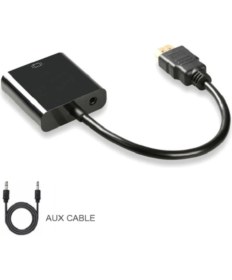 Resim 1080P HDMI To VGA Dönüştürücü 