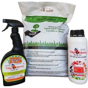 Resim 5 KG Toz + 750 ML Çiçek Coşturan + 1 L Sıvı Solucan Gübresi 