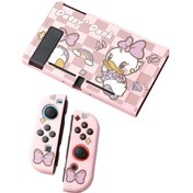 Resim Nintendo Switch Mat Kabartmalı Koruyucu Kılıf Tpu Yumuşak Kılıf Daisy 