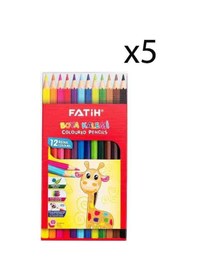 Resim Fatih Kuru Boya 12 Renk Tam Boy 5 Adet Çok Renkli 