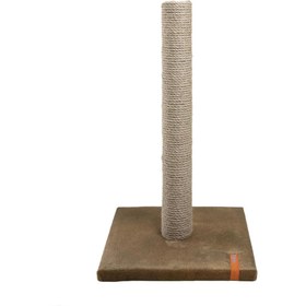 Resim PUGALO Catnipli Tırmalama Tahatası 50 Cm Kedi Tırmalama Tahtası Renk Kahve-sarı 