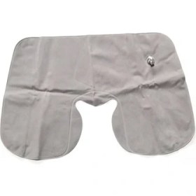 Resim Perfecttrade Şişirilebilir Kamp Yastığı Havalı Seyahat Boyunluğu (Gri) 