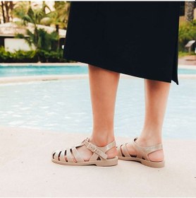 Resim Igor S10258-183 BIARRITZ BRILLO Taupe Kadın Sandal Kum Rengi 