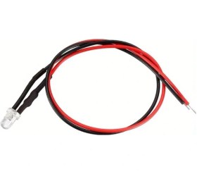 Resim Wangxi 21 Parça 3mm Led Kablo Işıkları, Dc Ön Kablolu Led Seti, Mini Model Kiti 