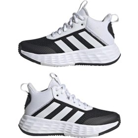 Resim adidas Siyah - Beyaz Erkek Çocuk Basketbol Ayakkabısı GW1552 OWNTHEGAME 2.0 K 